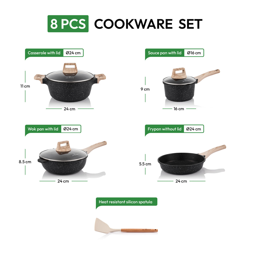 Black Cookware Set