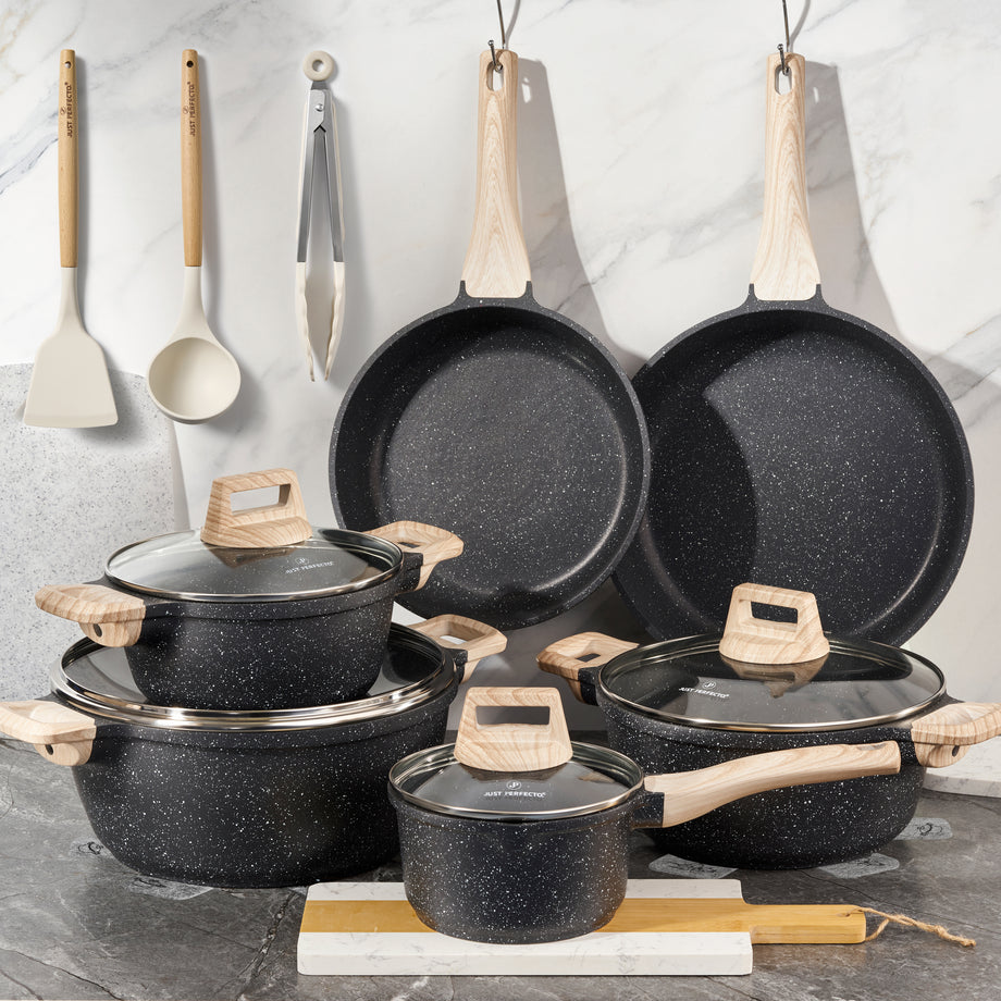 Perfecto Nonstick Set | Nonstick Cooker Set | Just Perfecto